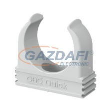 OBO 2149010 2955 M20 Quick Rögzítőbilincs M20 világosszürke polipropilén villanyszerelés