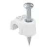 OBO 2225506 2007 18 RW Iso Nagel-Clip 7mm, L18 hófehér polipropilén