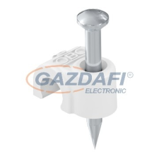 OBO 2225905 2011 25 RW Iso Nagel-Clip 11mm, L25 hófehér polipropilén villanyszerelés