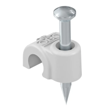 OBO 2227819 2010 35 LGR Iso Nagel-Clip 10mm, L35 világosszürke polipropilén villanyszerelés