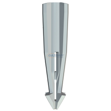 OBO 2347261 910 GD 8x50 Gázbetondübel 8x50mm világosszürke poliamid villanyszerelés