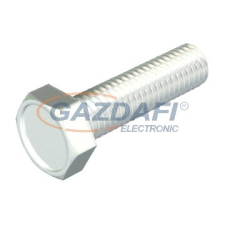 OBO 3156025 DIN933 M8x25 V4A Hatlapfejű Csavar M8x25mm rozsdamentes acél barkácsolás, csiszolás, rögzítés
