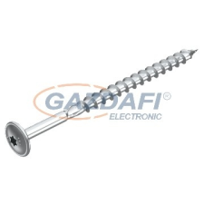 OBO 3498130 HT 6x60 TD Tányérfejű facsavar fa építményszerkezethez 14x63mm galvanikusan horganyzott villanyszerelés