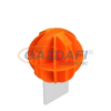 OBO 5018014 ProtectionBall Védőkupak Fényvisszaverős kör- és laposvezetőhöz narancs polietilén