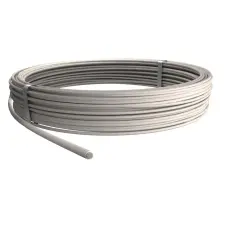 OBO 5021332 RD 8-PVC Körvezető PVC köpennyel 8mm krémfehér alumínium villanyszerelés