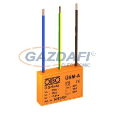 OBO 5092466 ÜSM-A-150 Túlfeszültségvédelmi Modul minden install. rendszerhez, 150V villanyszerelés