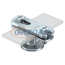 OBO 5230446 113 BZ-FL Vezetéktartó laposvezetőhöz 30mm galvanikusan horganyzott cink présöntvény villanyszerelés