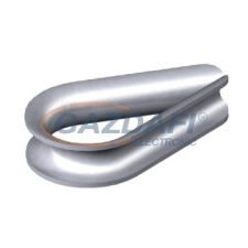 OBO 5301033 946 3 G Kötélszív ø3mm galvanikusan horganyzott acél barkácsolás, csiszolás, rögzítés