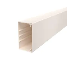 OBO 6021840 WDK60110CW Fali És Mennyezeti Csatorna fenékperforálással 60x110x2000mm krémfehér PVC villanyszerelés