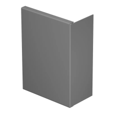 OBO 6024874 WDK HE80210GR Véglezáróelem 80x210mm kőszürke PVC villanyszerelés