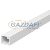 OBO 6024963 WDK15015CW Fali És Mennyezeti Csatorna fenékperforálással 15x15x2000mm krémfehér PVC
