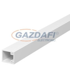 OBO 6024963 WDK15015CW Fali És Mennyezeti Csatorna fenékperforálással 15x15x2000mm krémfehér PVC villanyszerelés