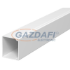 OBO 6025412 WDK40040CW Fali És Mennyezeti Csatorna fenékperforálással 40x40x2000mm krémfehér PVC