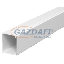 OBO 6025412 WDK40040CW Fali És Mennyezeti Csatorna fenékperforálással 40x40x2000mm krémfehér PVC villanyszerelés