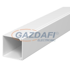 OBO 6026400 WDK25025LGR Fali És Mennyezeti Csatorna fenékperforálással 25x25x2000mm világosszürke PVC villanyszerelés