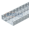 OBO 6055141 MKS 615 FS Kábeltálca Mks perforált, összekötő készlettel 60x150x3000mm szalaghorganyzott acél