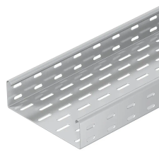 OBO 6056735 SKS 610 VA4301 Kábeltálca Sks perforált 60x100x3000mm rozsdamentes acél villanyszerelés