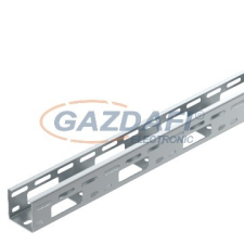 OBO 6075152 AZK 050 VA4571 Az-Szerelőcsatorna perforált 50x50x3000mm rozsdamentes acél villanyszerelés