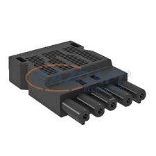 OBO 6108072 BT-S GST18i5p SW Hüvelyrész 5-Pólusú fekete villanyszerelés