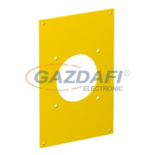 OBO 6109865 VHF-P3 Fedlap 1x CEE 160x105mm sárga PVC villanyszerelés