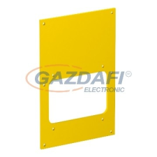 OBO 6109867 VHF-P6 Fedlap 160x105mm sárga PVC villanyszerelés
