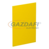 OBO 6109868 VHF-P1 Fedlap zárt 160x105mm sárga PVC
