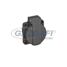 OBO 6109873 ASD-D0 SW Beépíthető Egyes Dugalj 0° 45° 50x61mm fekete IP44 villanyszerelés