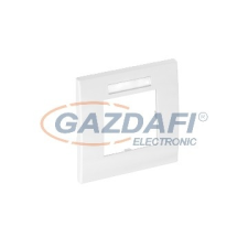 OBO 6119332 AR45-BF1 RW Takarókeret Modul 45, 1-részes 84x84mm hófehér polikarbonát villanyszerelés