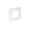 OBO 6119338 AR45-BSF1 RW Takarókeret Modul 45, 1-részes 84x84mm hófehér polikarbonát