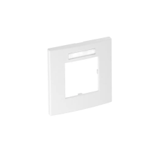 OBO 6119338 AR45-BSF1 RW Takarókeret Modul 45, 1-részes 84x84mm hófehér polikarbonát villanyszerelés