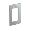 OBO 6119366 AR45-BSF2 AL Takarókeret Modul 45, 2-részes 84x140mm festett alumínium polikarbonát
