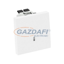 OBO 6120938 WS-UKL RW1 Kikapcsoló/váltókapcsoló jelzőfénnyel hófehér villanyszerelés