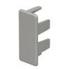 OBO 6158722 WDK HE15040GR Véglezáróelem 15x40mm kőszürke PVC