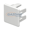 OBO 6158730 WDK HE25025GR Véglezáróelem 25x25mm kőszürke PVC