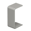 OBO 6158838 WDK HS15030GR Toldásponti Takaróelem 15x30mm kőszürke PVC