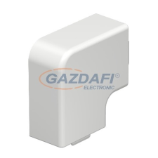 OBO 6161243 WDK HF25040CW Idomfedél 25x40mm krémfehér PVC villanyszerelés