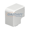 OBO 6161294 WDK HF40040CW Idomfedél 40x40mm krémfehér PVC