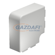 OBO 6161537 WDK HF60130CW Idomfedél 60x130mm krémfehér PVC villanyszerelés