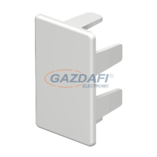 OBO 6162541 WDK HE25040CW Véglezáróelem 25x40mm krémfehér PVC villanyszerelés
