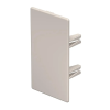 OBO 6162827 WDK HE60110CW Véglezáróelem 60x110mm krémfehér PVC