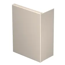 OBO 6163017 WDK HE80210CW Véglezáróelem 80x210mm krémfehér PVC villanyszerelés