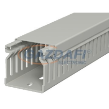 OBO 6178012 LK4 40040 Vezetékrendező Csatorna 40x40x2000mm kőszürke PVC villanyszerelés