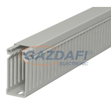 OBO 6178028 LK4 60025 Vezetékrendező Csatorna 60x25x2000mm kőszürke PVC villanyszerelés