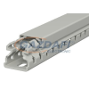 OBO 6178302 LKV 25025 Vezetékrendező Csatorna 25x25x2000mm kőszürke PVC