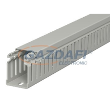 OBO 6178312 LKV 50037 Vezetékrendező Csatorna 50x37,5x2000mm kőszürke PVC villanyszerelés