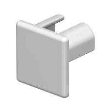 OBO 6183603 WDK HE15015LGR Véglezáróelem 15x15mm világosszürke PVC villanyszerelés