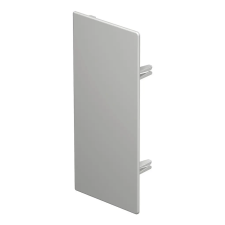 OBO 6183980 WDK HE100230LGR Véglezáróelem 100x230mm világosszürke PVC villanyszerelés
