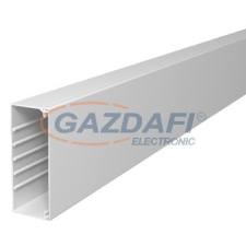 OBO 6191231 WDK60150RW Fali És Mennyezeti Csatorna fenékperforálással 60x150x2000mm hófehér PVC villanyszerelés