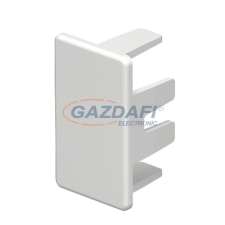 OBO 6193137 WDK HE20035RW Véglezáróelem 20x35mm hófehér PVC villanyszerelés