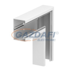 OBO 6274322 GK-F70110LGR Lapos Sarokelem 70x110mm világosszürke PVC villanyszerelés